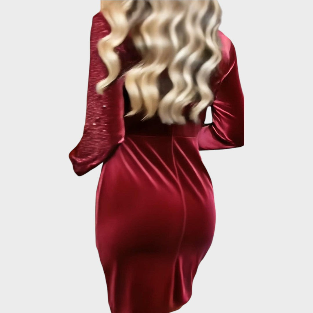 Roma - Vestido de terciopelo Frosina