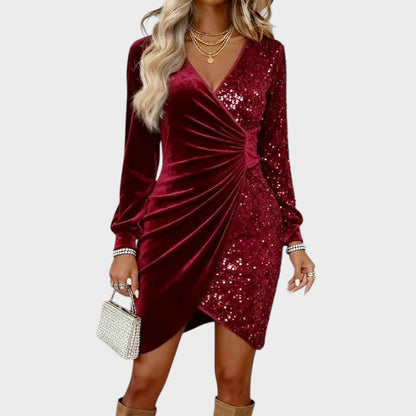 Roma - Vestido de terciopelo Frosina