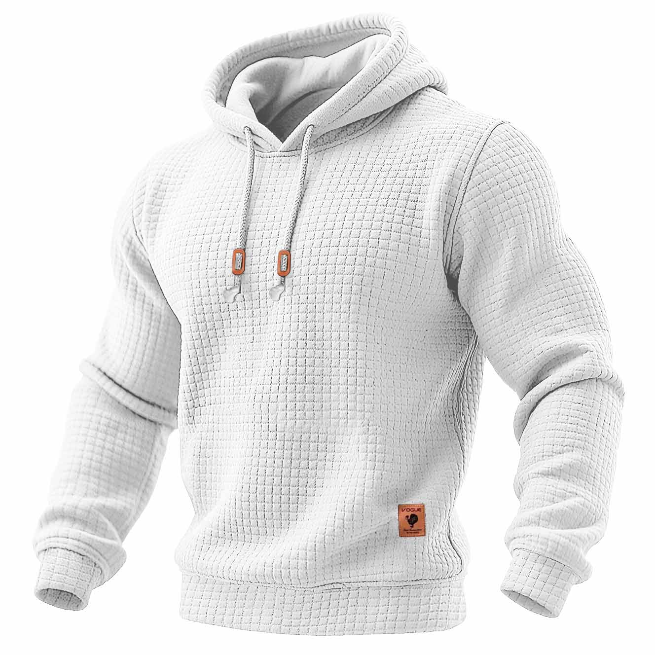 Leo - Sudadera de manga larga con capucha para hombre