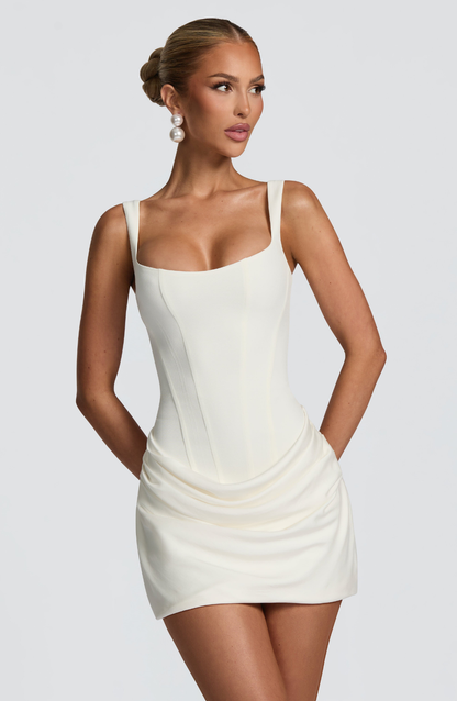 Olivia - Vestido Mini Reloj de Arena
