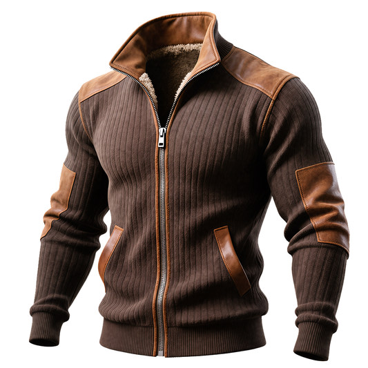 Gael - Chaqueta Marrón de Canalé