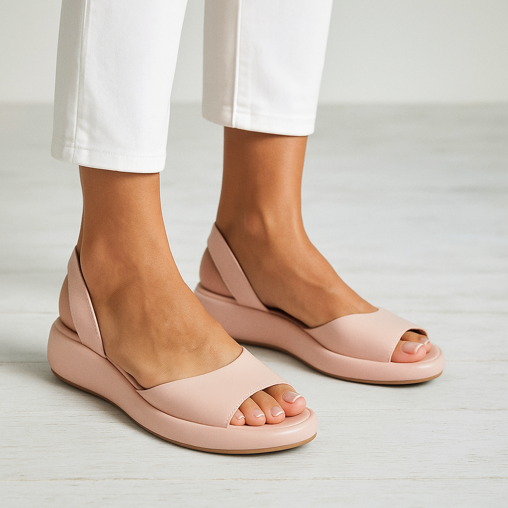 Valeria - Sandalias minimalistas de punta abierta