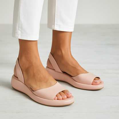 Valeria - Sandalias minimalistas de punta abierta