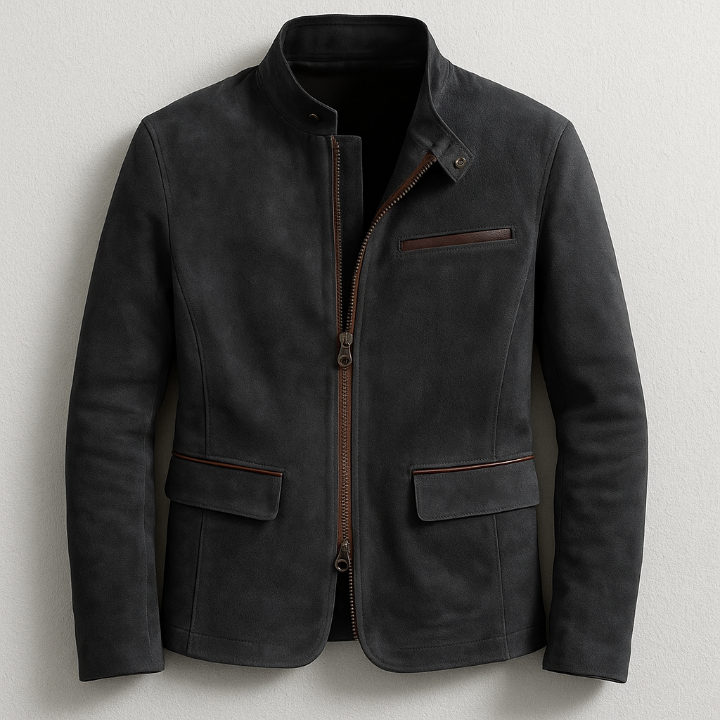 Sean - Chaqueta de gamuza