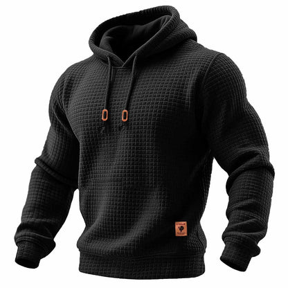 Leo - Sudadera de manga larga con capucha para hombre