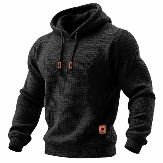 Leo - Sudadera de manga larga con capucha para hombre