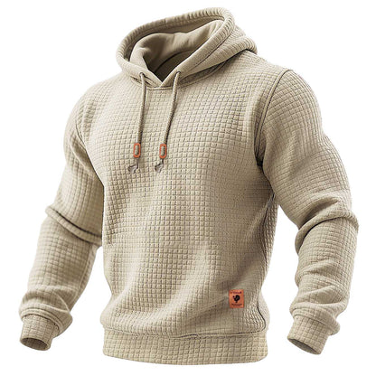Leo - Sudadera de manga larga con capucha para hombre