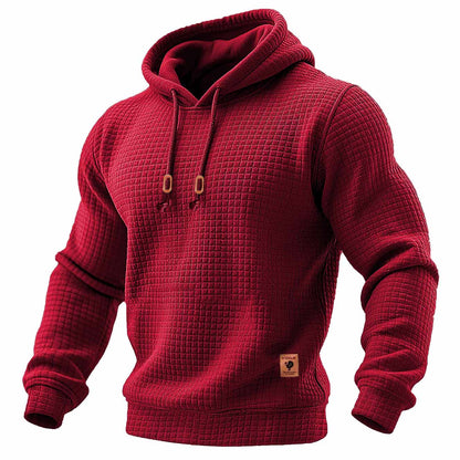 Leo - Sudadera de manga larga con capucha para hombre