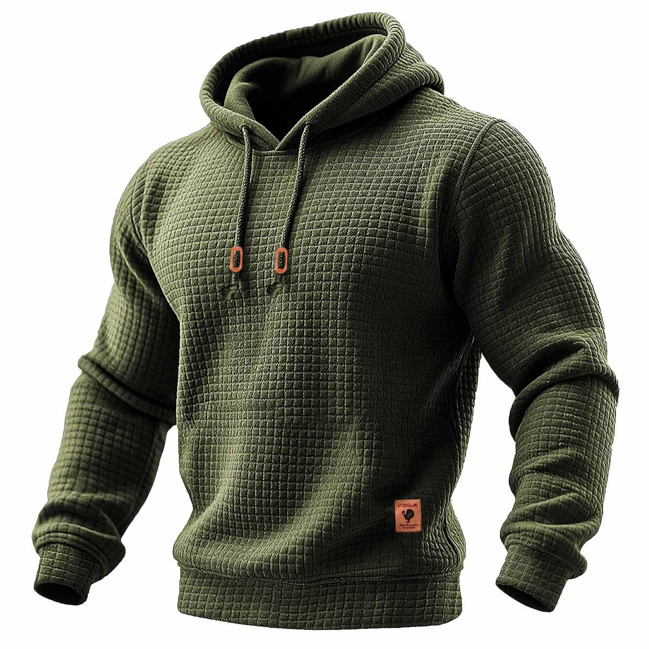Leo - Sudadera de manga larga con capucha para hombre