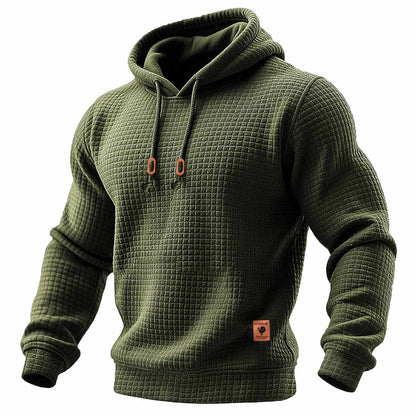 Leo - Sudadera de manga larga con capucha para hombre