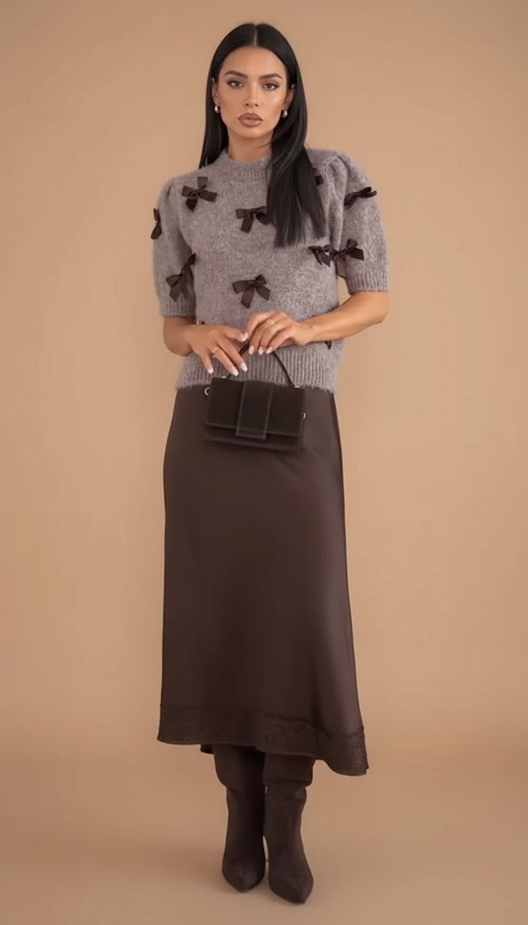 Cloe - Vestido Satinado