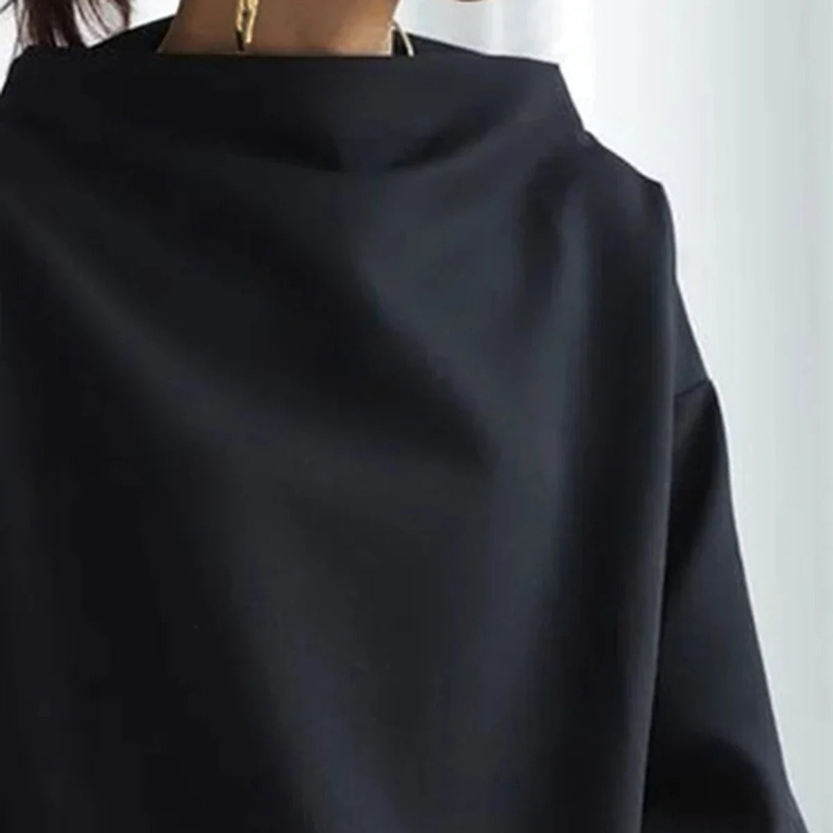 Corine - Jersey oversize negro