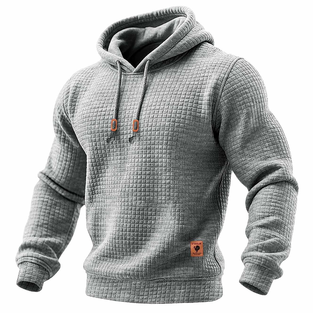 Leo - Sudadera de manga larga con capucha para hombre