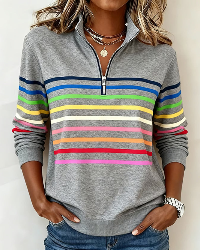 Sabela - Jersey casual estilo colorido