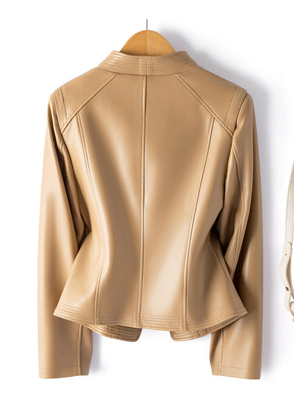 Luciana - Chaqueta moto de piel de oveja