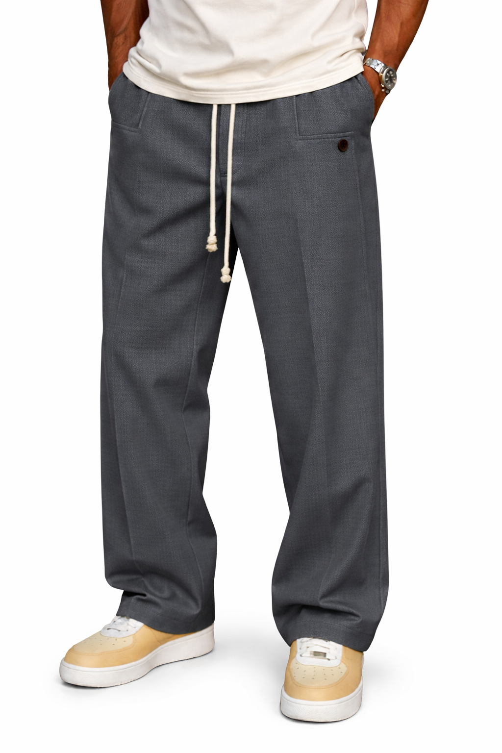 Icon - Pantalones urbanos relajados