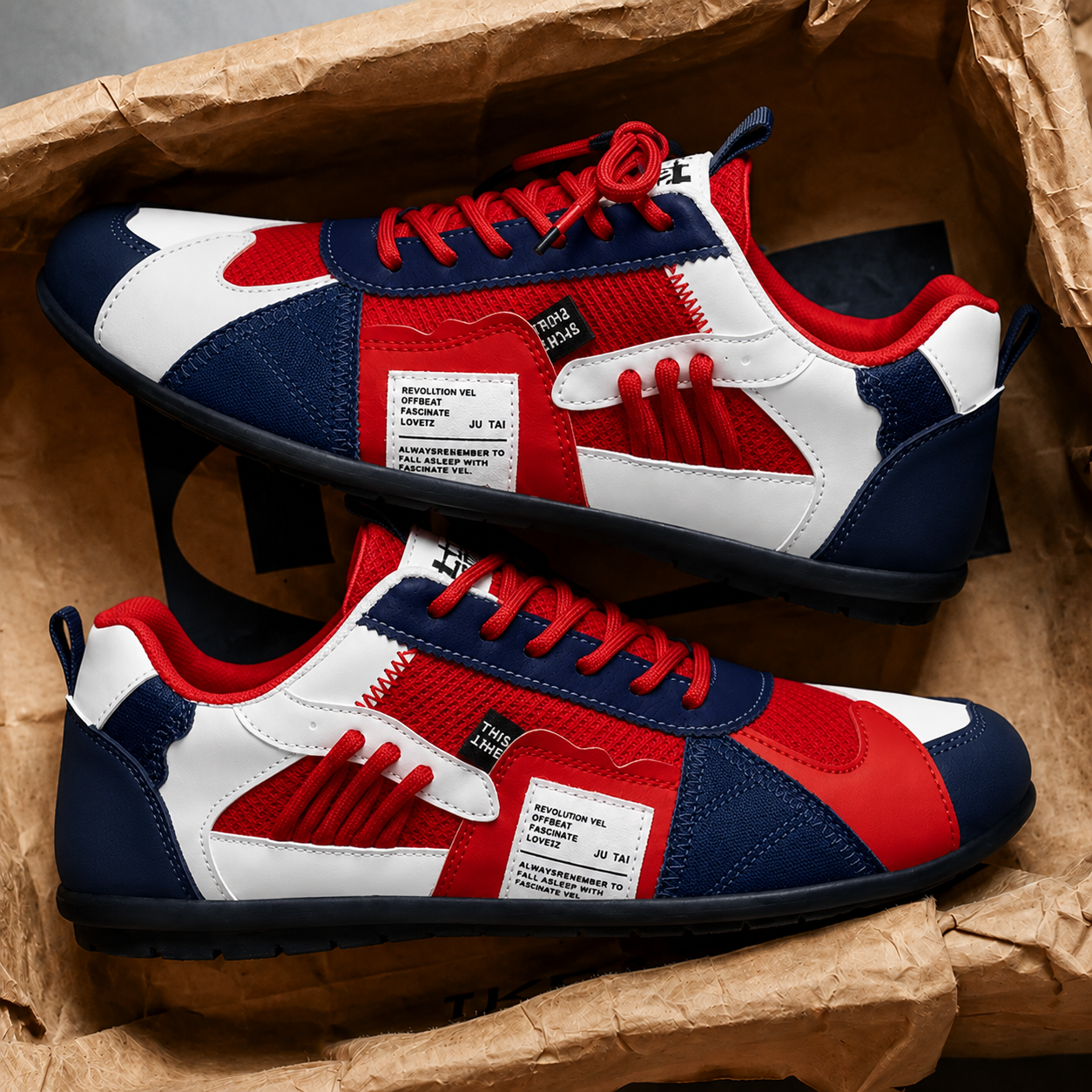 Giovanni | Zapatillas deportivas de colores retro