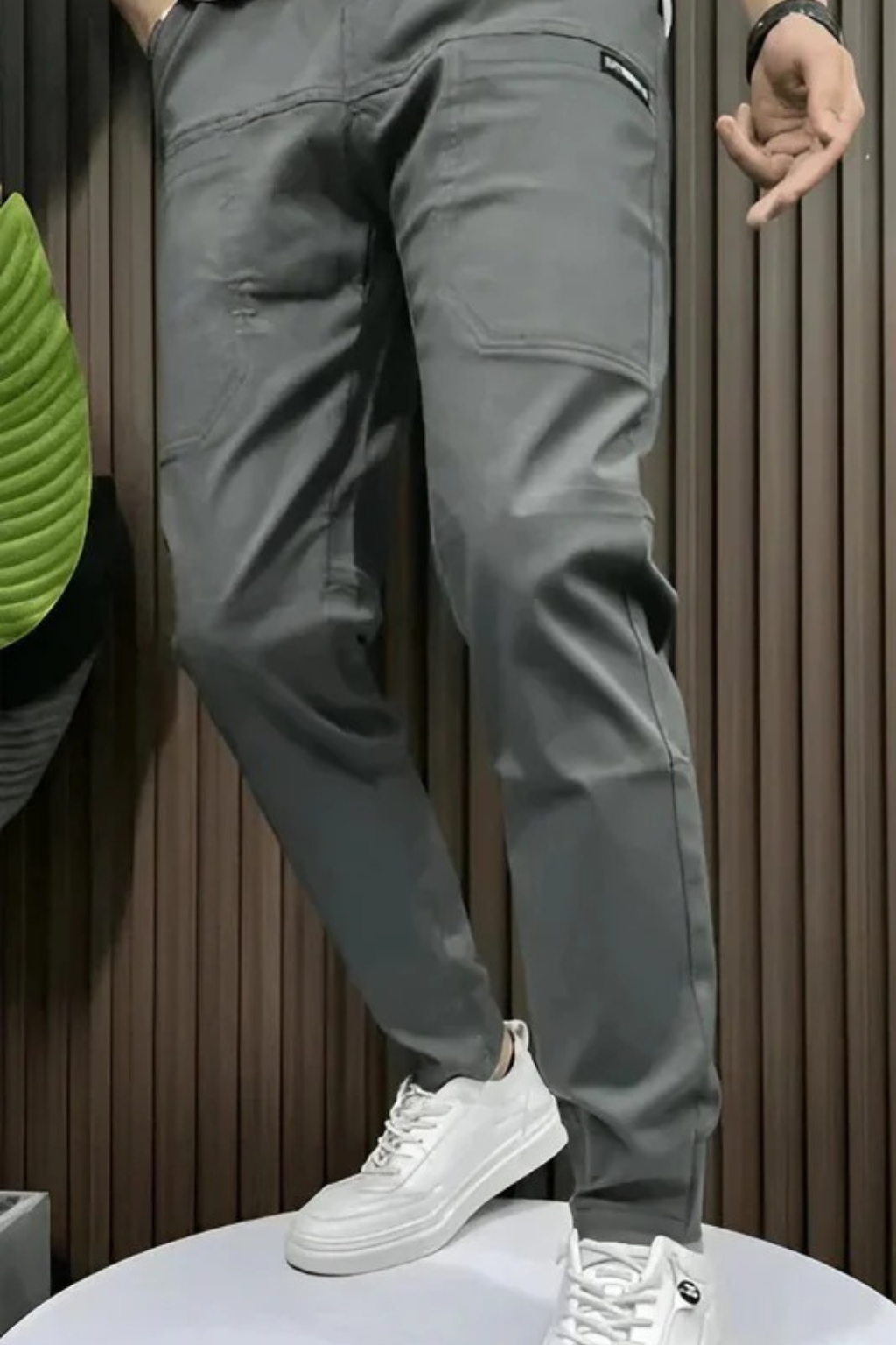 Marco - Pantalones Carga Elásticos Premium
