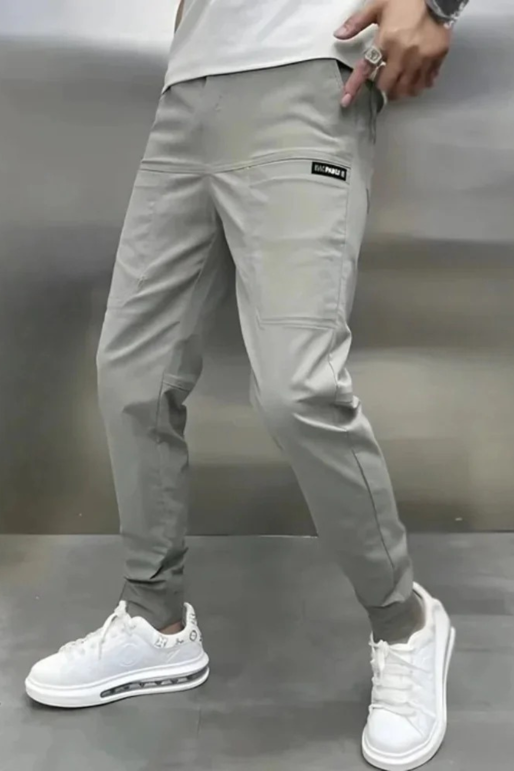 Marco - Pantalones Carga Elásticos Premium