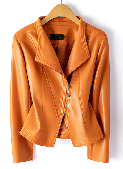 Luciana - Chaqueta moto de piel de oveja