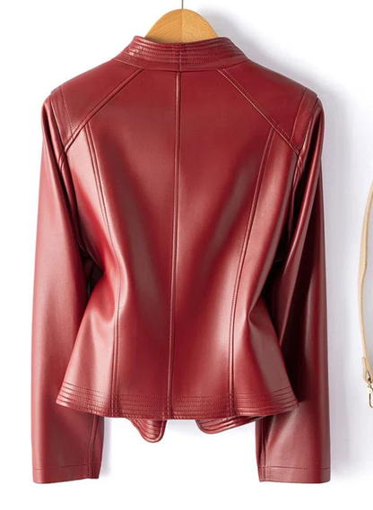 Luciana - Chaqueta moto de piel de oveja