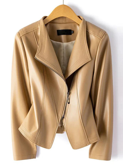 Luciana - Chaqueta moto de piel de oveja