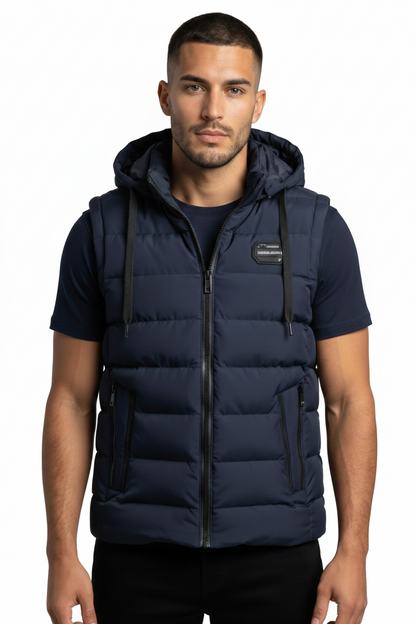 Theo - Chaleco con capucha