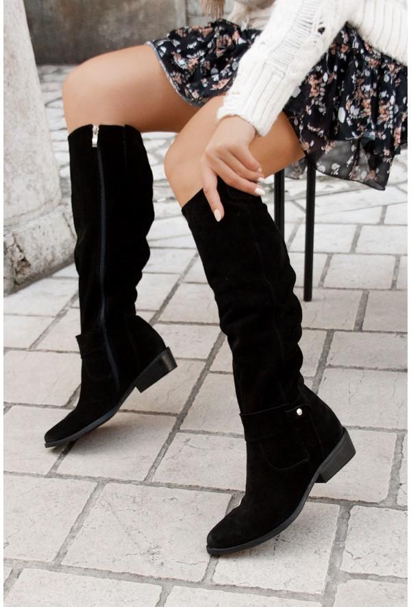 Luma - Botas de efecto ante cómodas y cálidas
