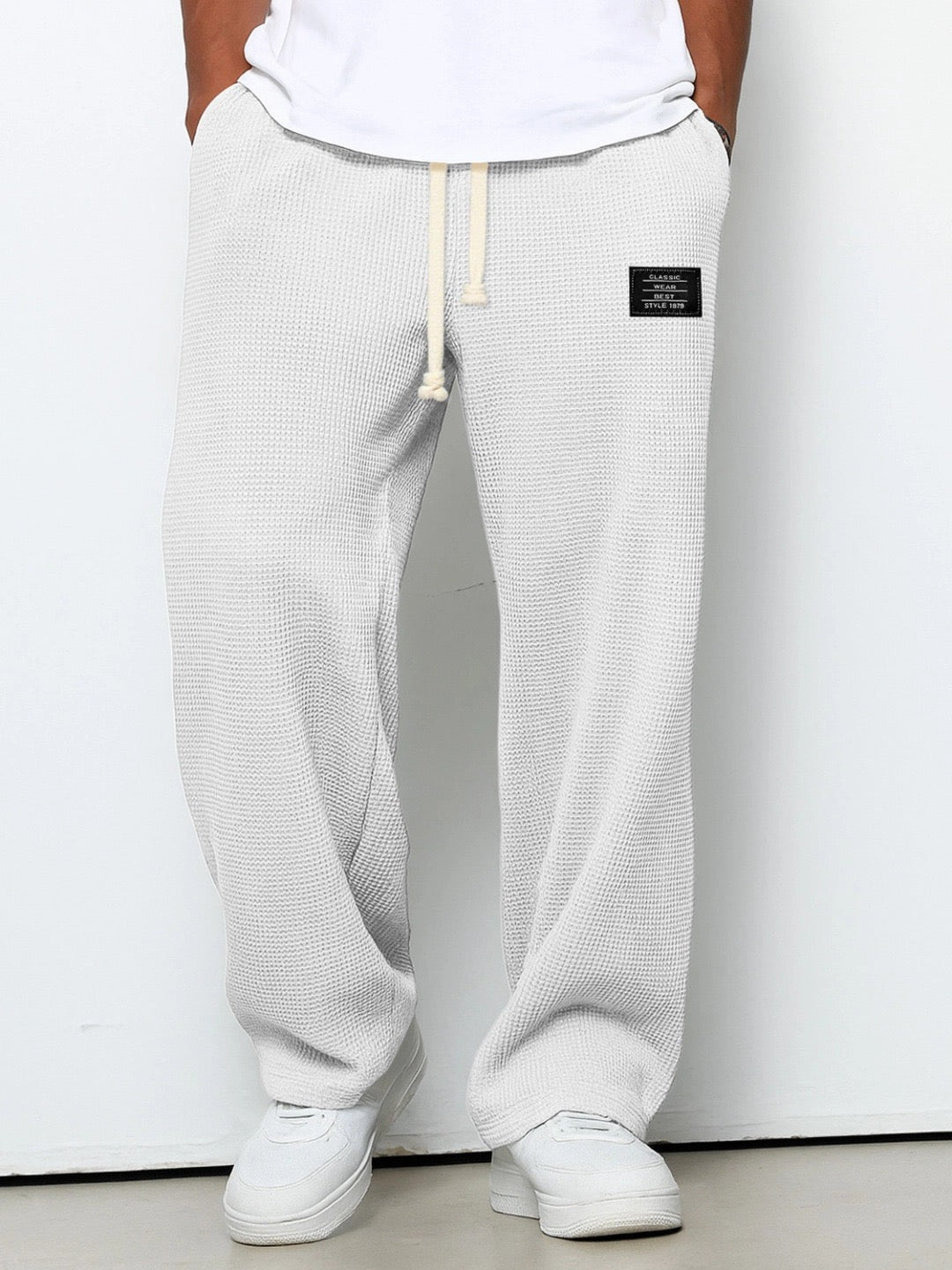Ricardo - Pantalones anchos ajustables