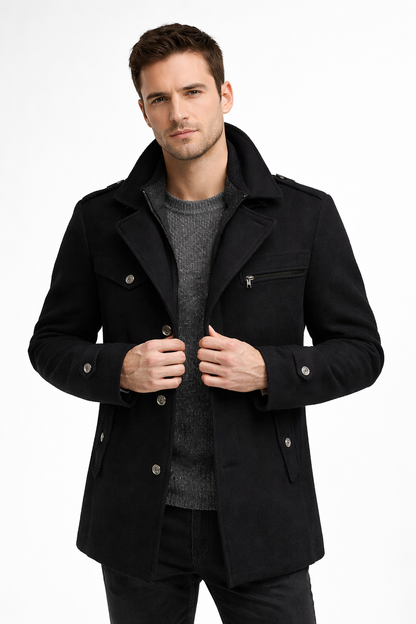 Bellano - Abrigo clásico estilo chaquetón