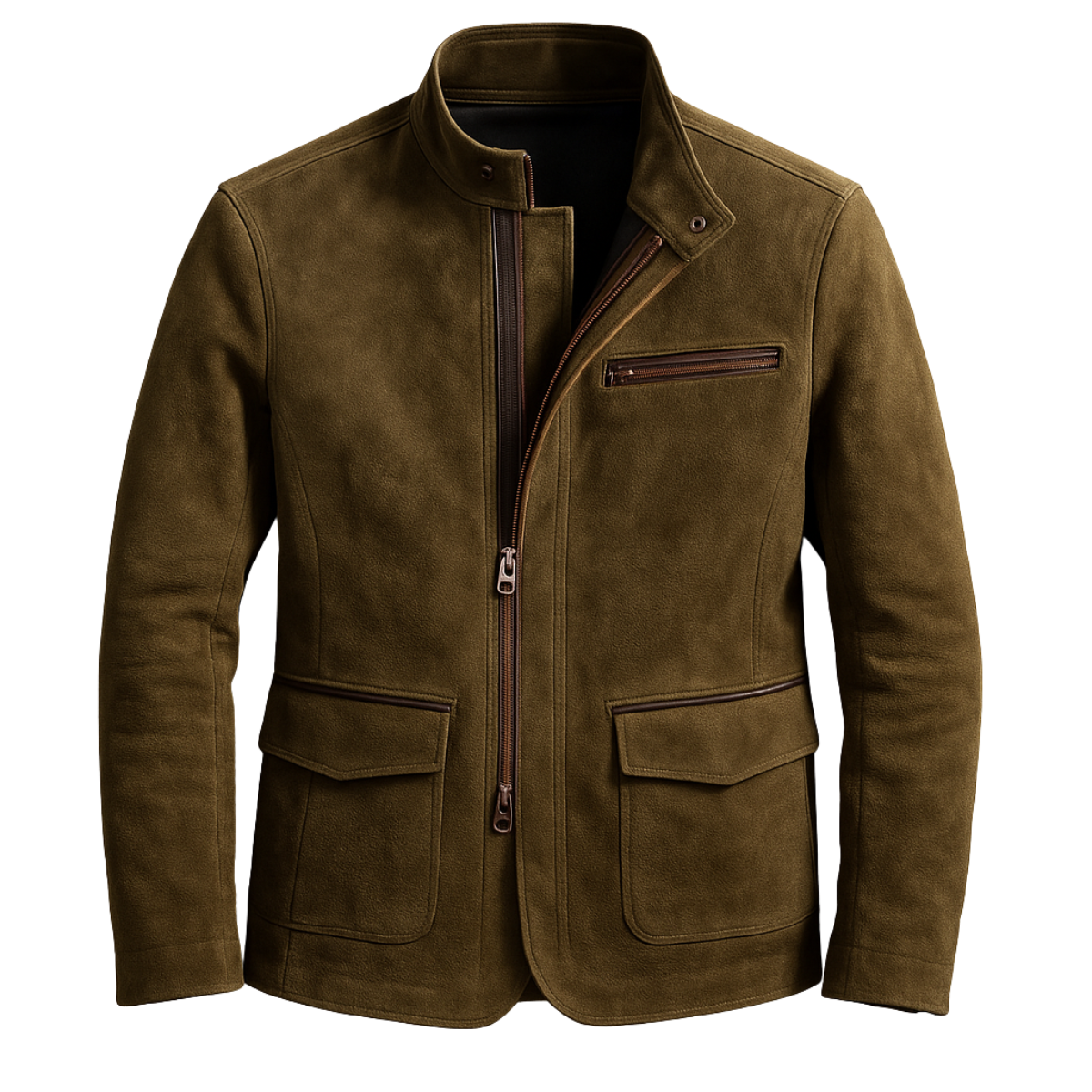 Sean - Chaqueta de gamuza