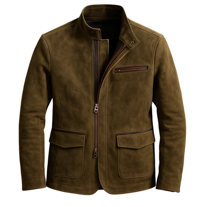 Sean - Chaqueta de gamuza