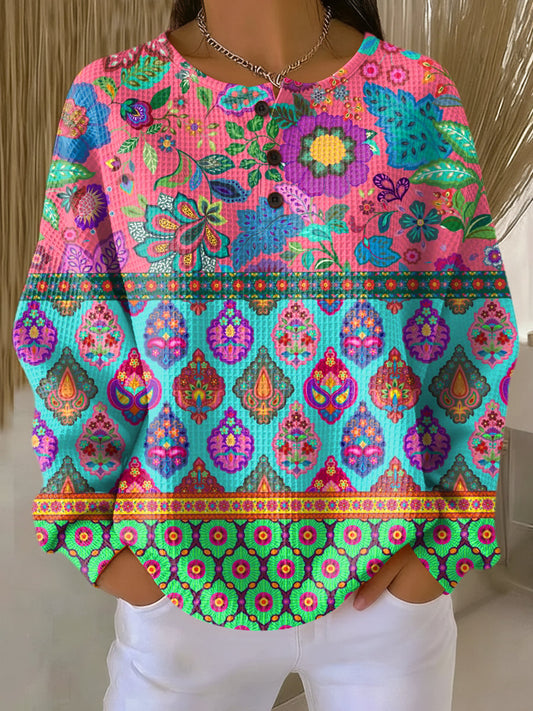 Noelia - Jersey de invierno con botones