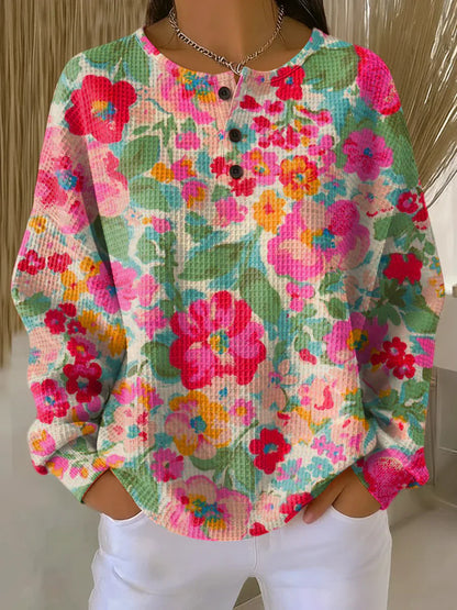 Ylenia - Jersey de invierno con botones