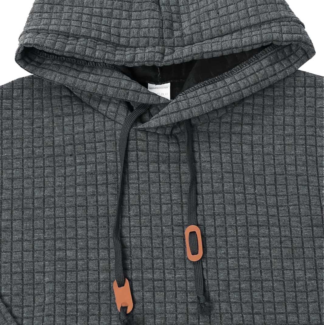 Leo - Sudadera de manga larga con capucha para hombre