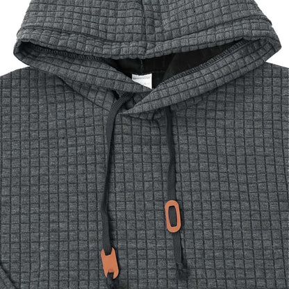 Leo - Sudadera de manga larga con capucha para hombre