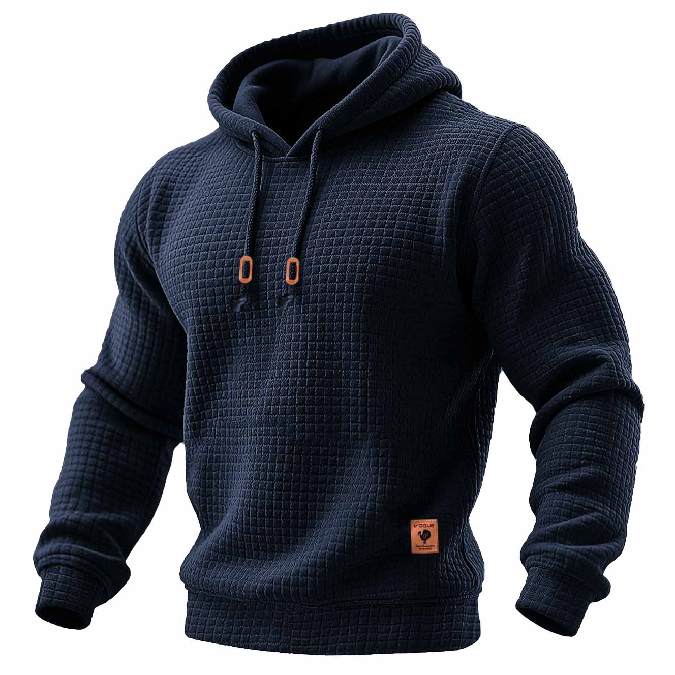 Leo - Sudadera de manga larga con capucha para hombre