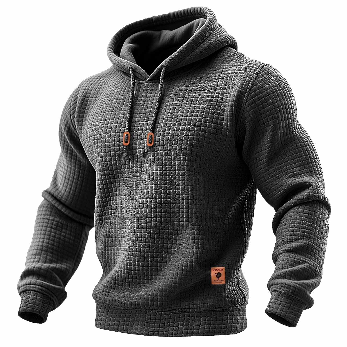 Leo - Sudadera de manga larga con capucha para hombre