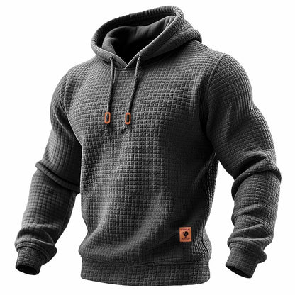 Leo - Sudadera de manga larga con capucha para hombre