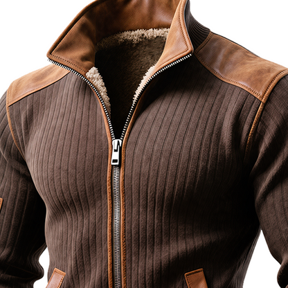 Gael - Chaqueta Marrón de Canalé