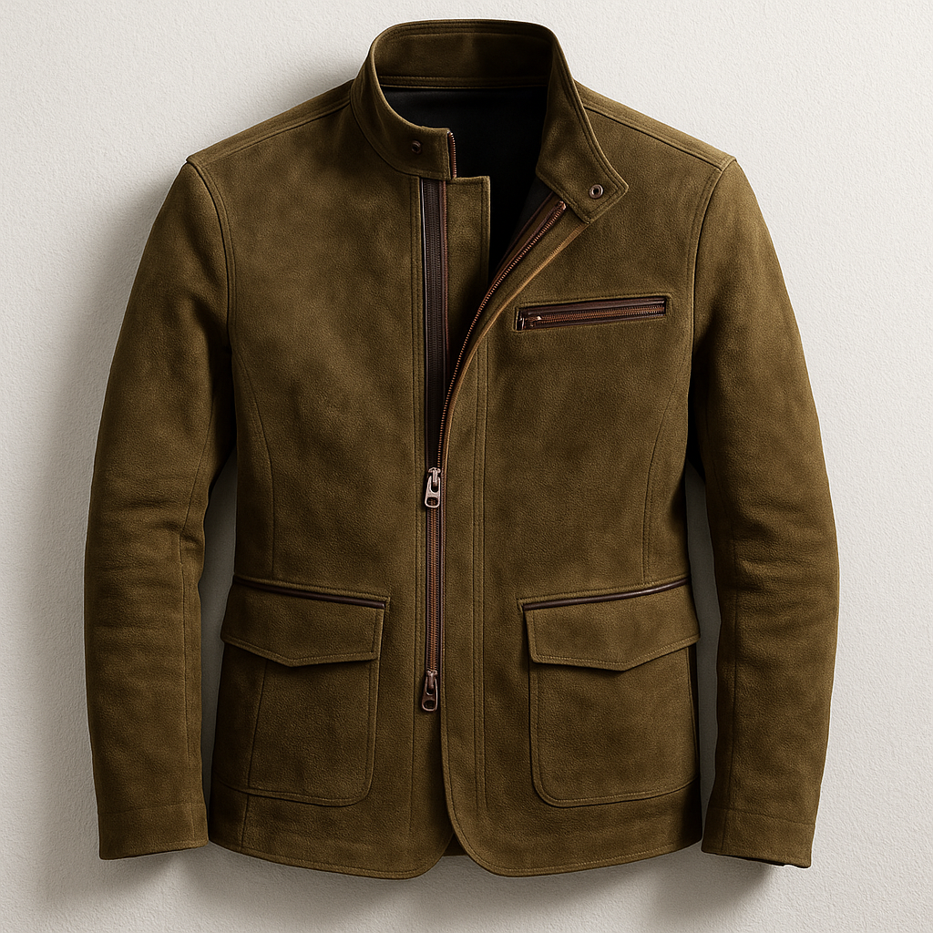 Sean - Chaqueta de gamuza