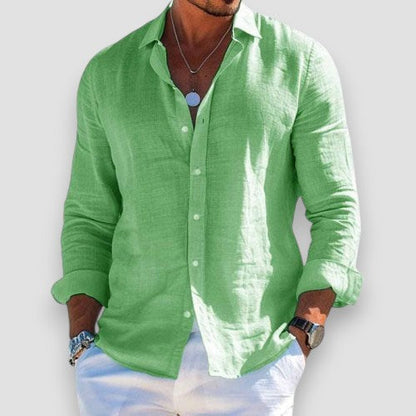 Lorenzo - Camisa veraniega de corte holgado