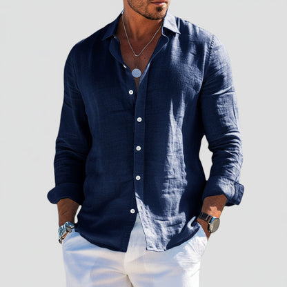 Lorenzo - Camisa veraniega de corte holgado